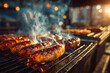 © Daniel - Sausages on grill - street fast-food