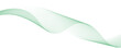 © inayah - green line wave and abstract white background