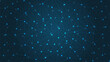 © Accountanz - Technology network internet connection. Abstract plexus technology futuristic network blue background