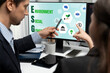 © InfiniteFlow - ESG environmental social governance policy for brisk business to set a standard to achieve high ESG score