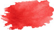 © osagvsa - Watercolor red paint texture glow softly
