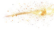© Al-Mamun - Bright golden sparkler explosion isolated on transparent background
