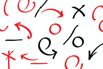  Abstract Red Cross Symbol Illustration on White Background for Creative Projects