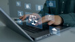 © Mer_Studio - Regulations, law, standards and requirements.Law regulation and compliance rules on virtual screen.Quality assurance,guarantee, standards, certification and standardization.