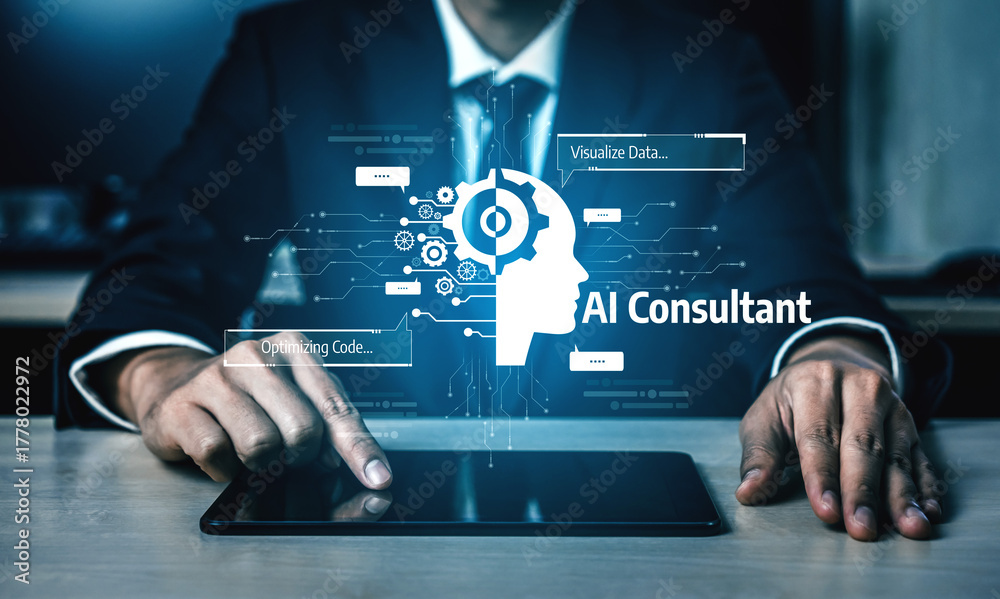 AI assistant with LLM, big data, machine learning, and generative AI ...