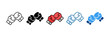 © Good Wife - Boxing Glove Icon Set Multiple Style Collection