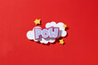 © Marc Tran/Stocksy - This comic book graphic showcases a 'pow' effect with stars