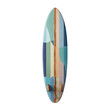 © Meyka - Surfboard, abstract design, pastel colors