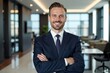 © Vera - Confident Male Attorney in a Modern Office Setting