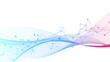 © BAIVECTOR - Global network connection banner design template. Header social network communication in the global business concept. Big data visualization. Internet technology