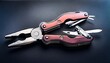 © Cynthia - multitool with pliers on a dark background positioned open concept versatility tool functionality