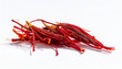 © Camila Gastaldo - Three Red Saffron Threads, Extreme Macro Gourmet Spice Shot