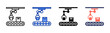 © RanuKumbolo.lab - Production Line icon sheet multiple style collection
