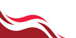 © PRIAM - Curved red background. Curved Header and Footer Elements. vector illustration eps10