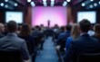 © Julian - Sales Conference Blur - Background blur showing attendees at a sales-focused conference. High quality