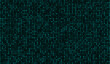 © kazizisan - Blue Hacker Rain Vector Background with Flowing Binary 0s and 1s on Black Tech Canvas
