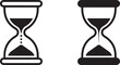 © AIcon Star - hourglass icon outline and solid set vector time symbol