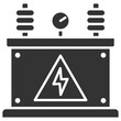 © RiskiAyu - Power Transformer Glyph Icon