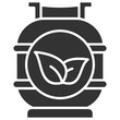 © RiskiAyu - Biogas Glyph Icon