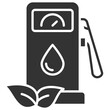 © RiskiAyu - Eco Fuel Glyph Icon