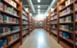 © Liam - Abstract blurred public library interior space. blurry room with bookshelves by defocused effect. use for background or backdrop in business or education concepts. High quality. High quality