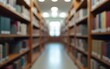 © Lucas - Abstract blurred public library interior space. blurry room with bookshelves by defocused effect. High quality