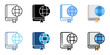 © Gravisio - ebook icon set multiple style collection