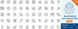 © Dencons - Business Automation icon collection set. Editable stroke.