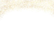 © Ahadul Hasan - luxurious golden foil stain sparkle border on  transparent background