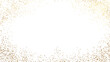 © Ahadul Hasan - elegant golden abstract texture sparkle splatter border on transparent background,