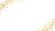 © Hasibul - gold sparkle border on transparent background