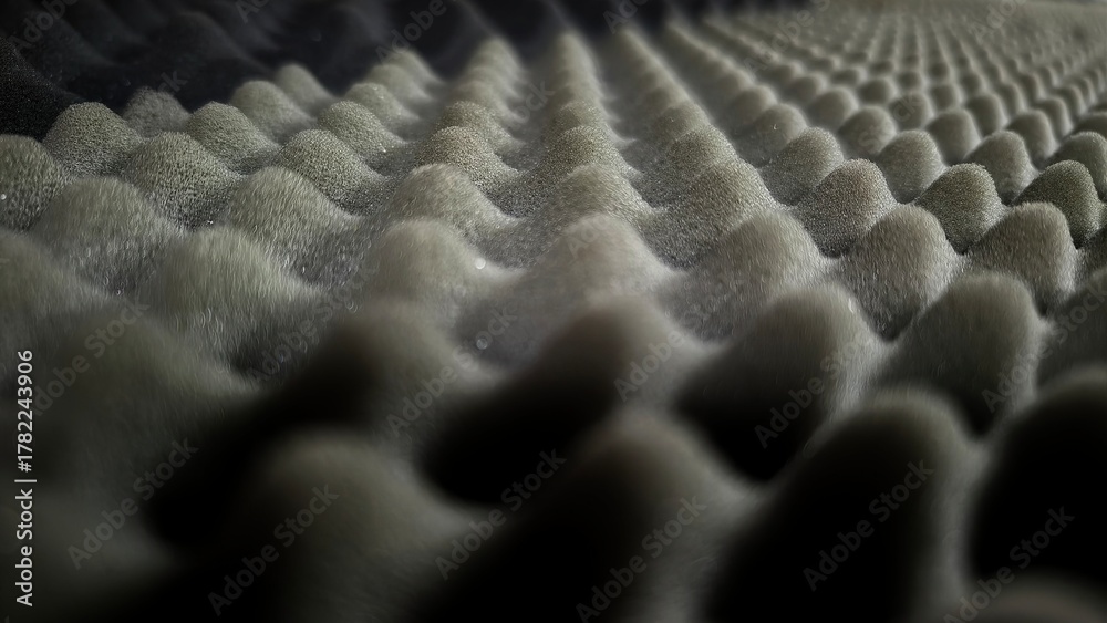Acoustic Foam Panels for Sound Dampening and Noise Reduction Stock ...