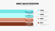 © pro - Financial Briefing Four Element Diagram Presentation Design. Corporate Launch 4 Step Infographic Slide Template. Business Solution Slideshow Layout Vector Illustration.