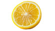 © Shankar - Closeup of a lemon slice isolated on transparent background, vibrant and juicy