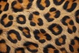 Leopard print fur texture background