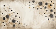 © Tejodi - 빈티지 질감의 낡은 종이 위에 번진 잉크 얼룩과 점들이 독특한 배경을 이룹니다