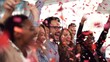 © jannik27s - Diverse business team celebrating with confetti