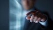 © nanskyblack - businessman interacting with virtual interface