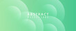 © Hamid027 - Minimalist banner background green gradations soft color.simple design circle memphis. vector illustration,
