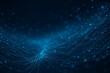 © aziz.abdoel - Abstract depiction of flowing data streams with glowing nodes, creating a network-like visual on a dark blue background.