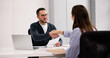 © Andrey Popov - Professional Business Handshake Between HR