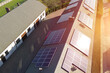 © AlexGo - Renewable energy solar panel system on rooftop