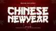 © cuplis design - chinese new year editable text effect 3d vector