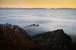 © fotofrank - Alpensilhouette am Horizont eines Neberlmeeres