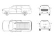 © vadim_fl - car outline drawing, sketch, contour image