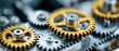 © kvladimirv - Close-Up of Interlocking Industrial Gears in Motion Revealing Engineering Precision and Mechanical Innovation