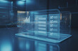 © fatima - Dynamic digital dashboard showcasing financial analytics and task completion on futuristic transparent interface, driving business growth and efficiency.