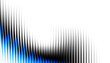 © kastanka - Blue overlay ribbed texture with vertical lines. Transparent background Ripple gradient background design. Modern ripple glass texture effect.