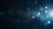© Nazmul Hasan - Celestial particles light effect with bokeh on deep blue background