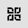 © Umer - Abstract Square Glyph Logo.
